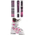 Atomic Backland Girl Skis + L 6 GW Bindings + Rossignol Fun Girl J3 Ski Boots - Kids' 2023