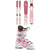 Rossignol Experience Pro W Skis + Kid X 4 GW Bindings + Fun Girl J3 Ski Boots - Kids' 2023