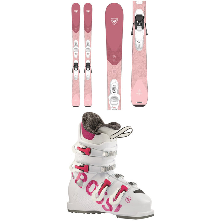 Rossignol Experience Pro W Skis + Kid X 4 GW Bindings + Fun Girl 4 Ski Boots - Kids' 2023