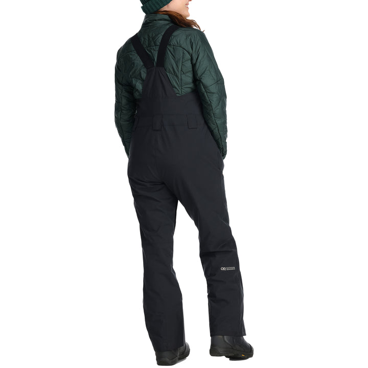 Outdoor Research Snowcrew Tall Bib - Women's Black