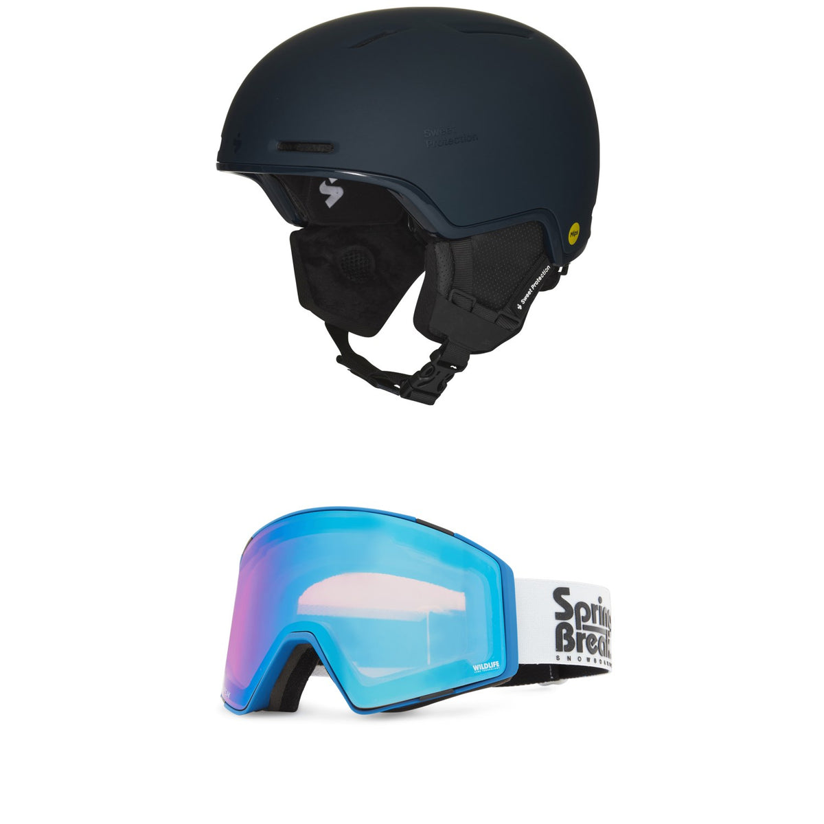 Sweet Protection Looper MIPS Helmet + Von Zipper Capsule Goggles
