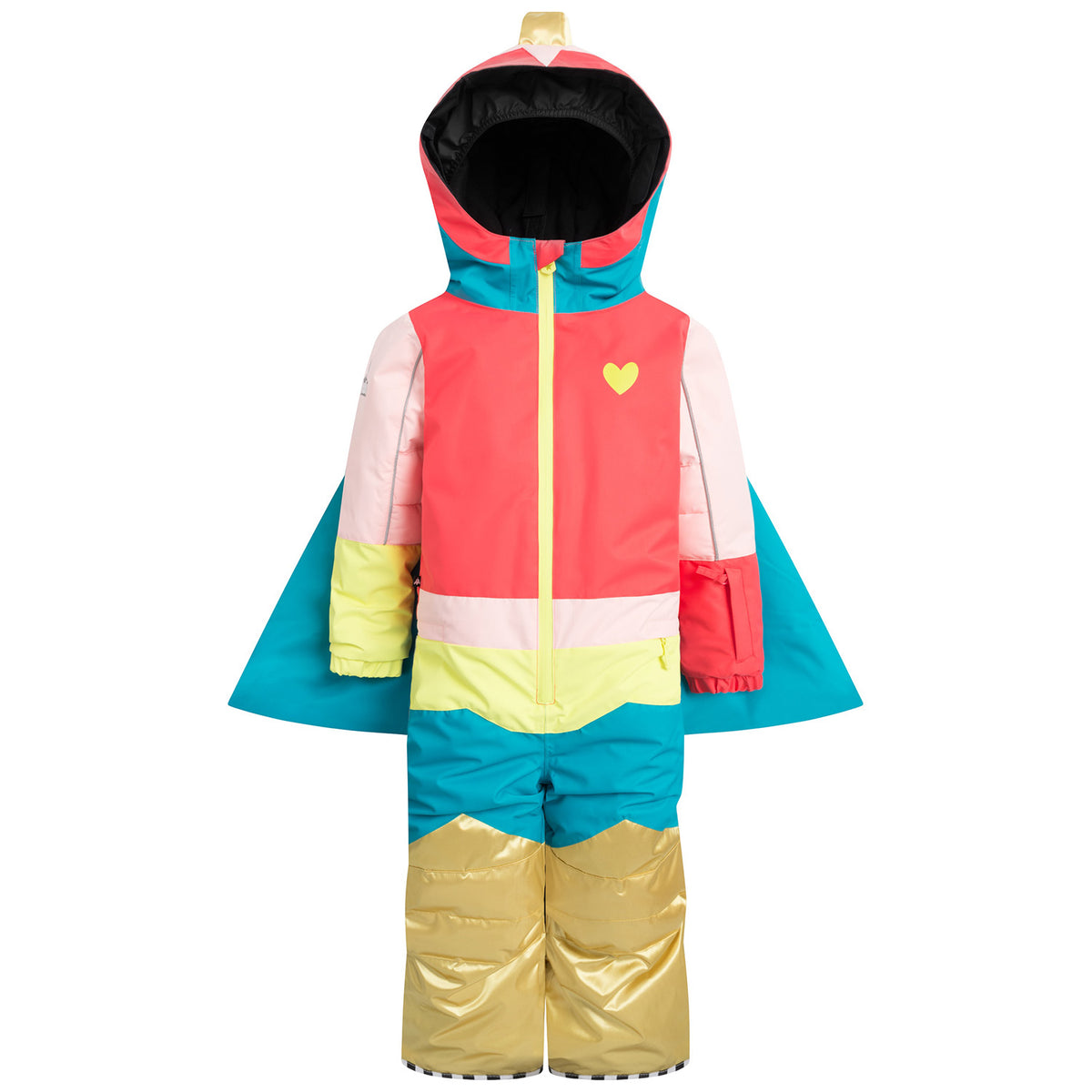 WeeDo funwear LOVE POWDO Snowsuit - Girls' Pink Gold