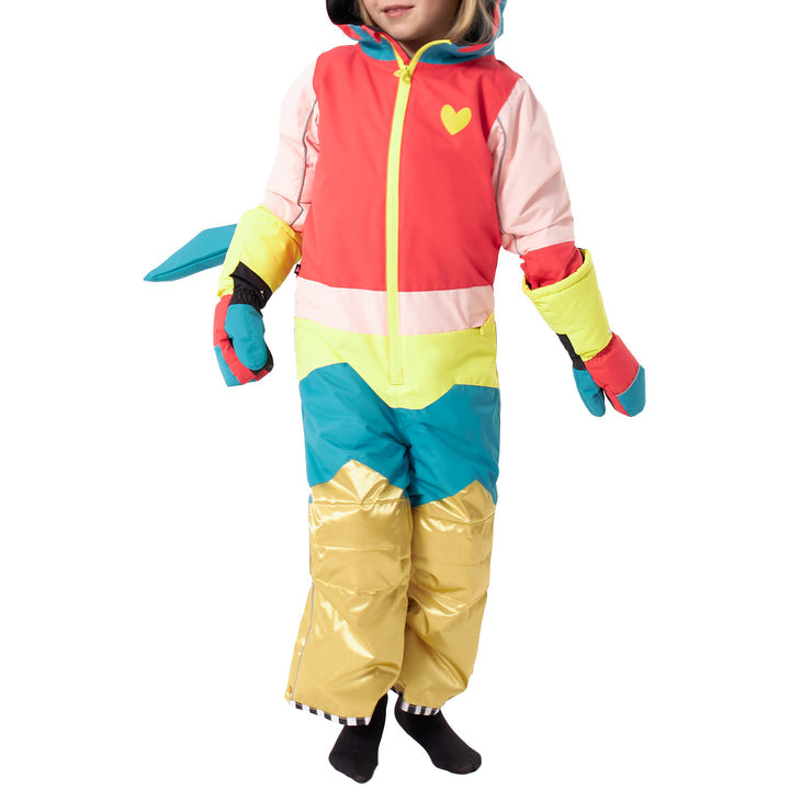 WeeDo funwear LOVE POWDO Snowsuit - Girls' Pink Gold