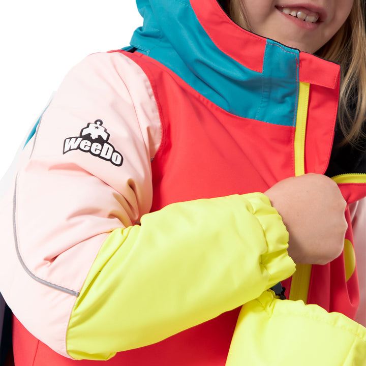WeeDo funwear LOVE POWDO Snowsuit - Girls' Pink Gold