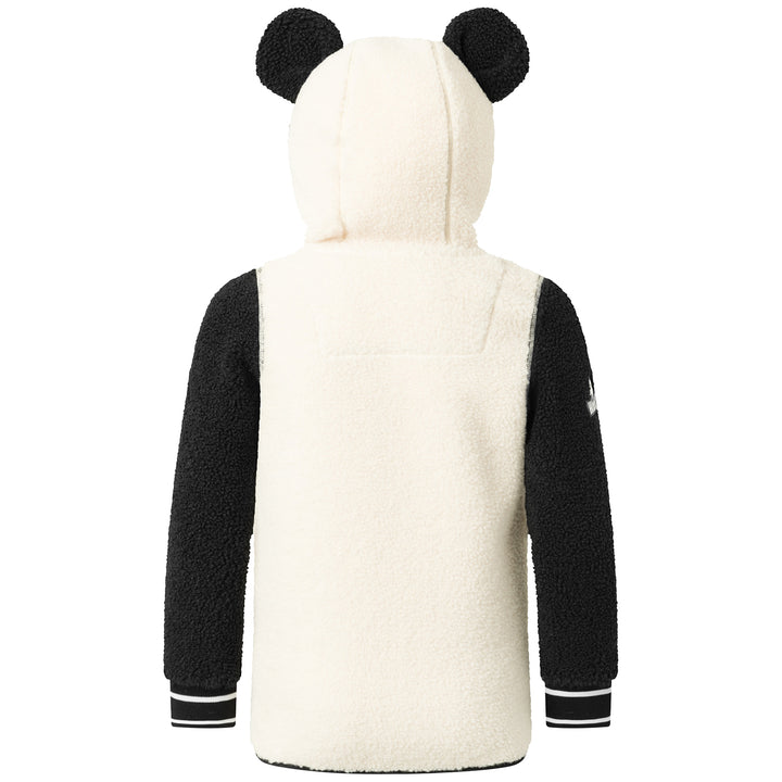 WeeDo funwear PANDO Panda Fleece Jacket - Kids' Black/White