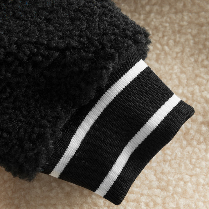 WeeDo funwear PANDO Panda Fleece Jacket - Kids' Black/White