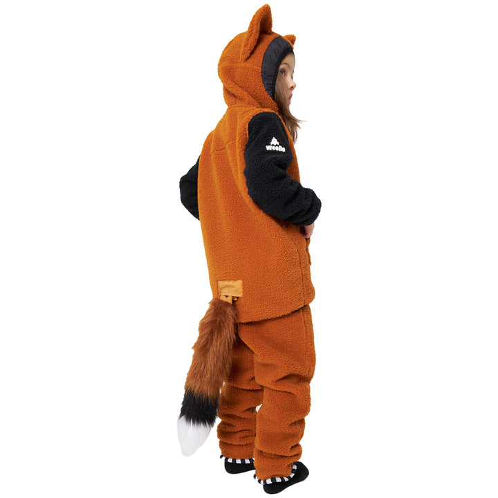 WeeDo funwear FOXDO Fox Fleece Jacket - Kids' Brown
