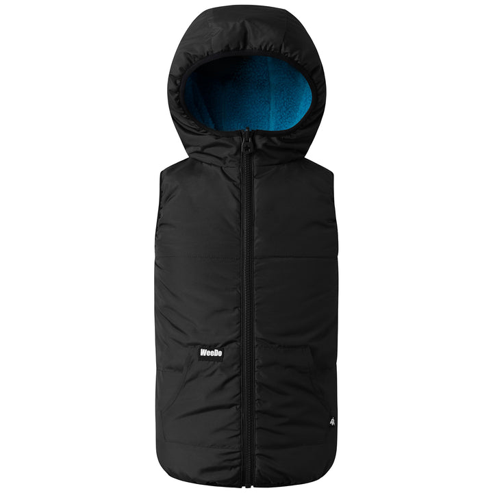 WeeDo funwear MONDO Fleece Vest - Kids' Blue/Black