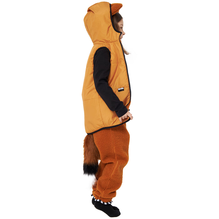 WeeDo funwear FOXDO Fox Fleece Vest - Kids' Brown