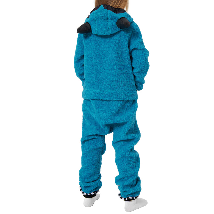WeeDo funwear MONDO Fleece Onepiece - Kids' Blue/Black
