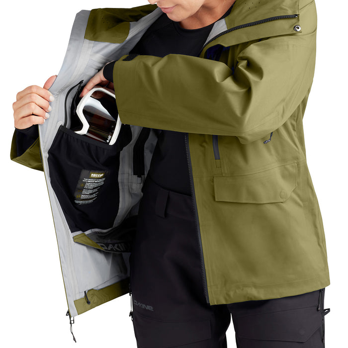 Dakine Sender Stretch 3L Jacket - Women's Earth Green