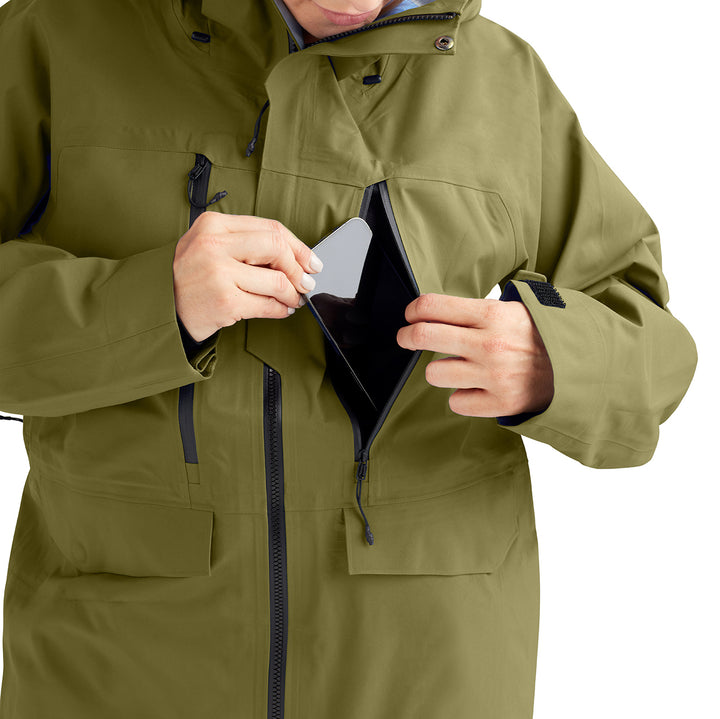 Dakine Sender Stretch 3L Jacket - Women's Earth Green