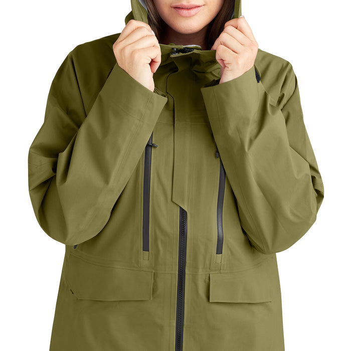 Dakine Sender Stretch 3L Jacket - Women's Earth Green