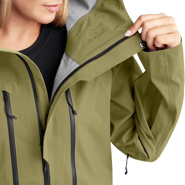 Dakine Sender Stretch 3L Jacket - Women's Earth Green