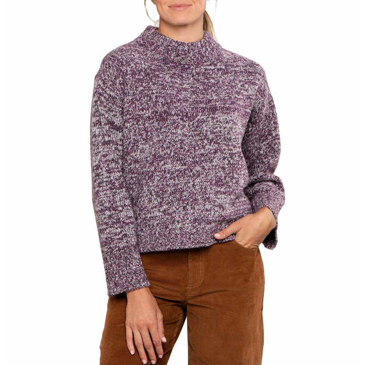 Toad & Co Wilde Mock Neck Sweater - Women's Fig