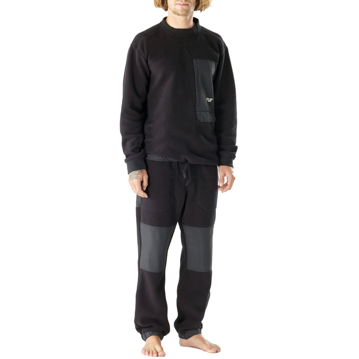 FW Root Light Sherpa Crew - Men's Slate Black