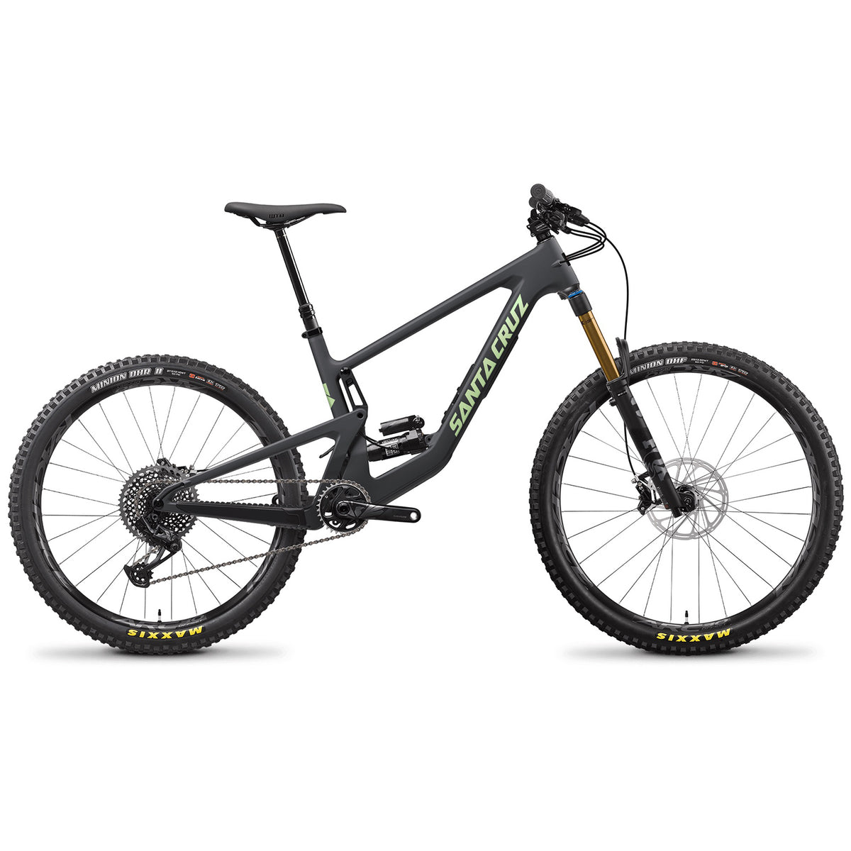 Santa Cruz Bicycles Bronson CC X01/GX Complete Mountain Bike 2023 Black