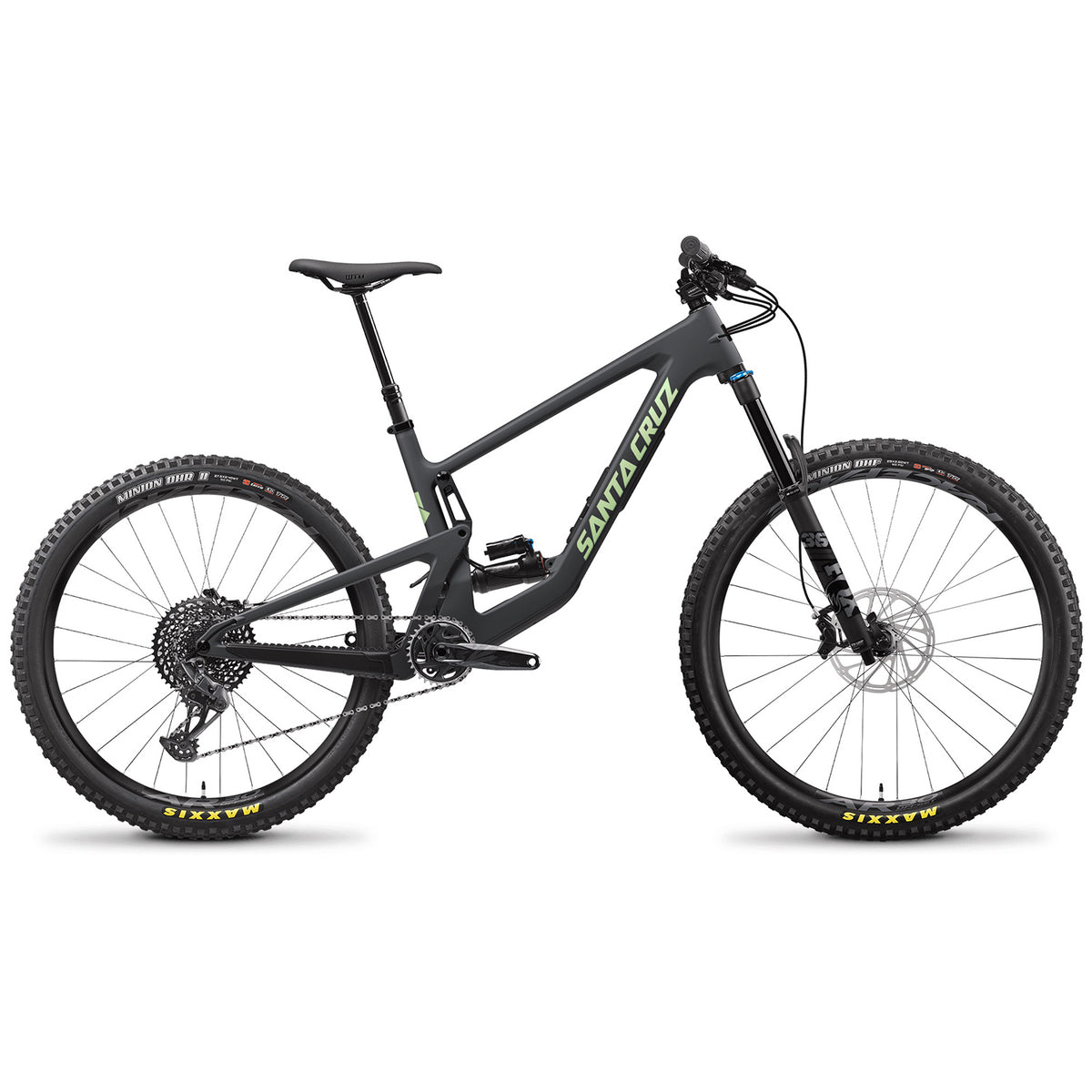 Santa Cruz Bicycles Bronson C S Complete Mountain Bike 2023 Black