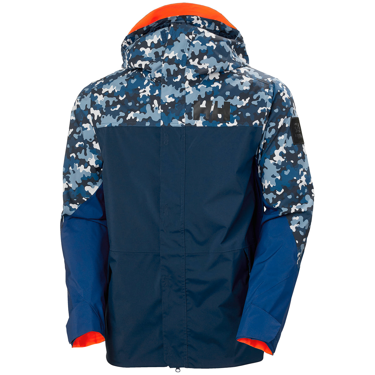 Helly Hansen ULLR D Shell Jacket - Men's Ocean Camo