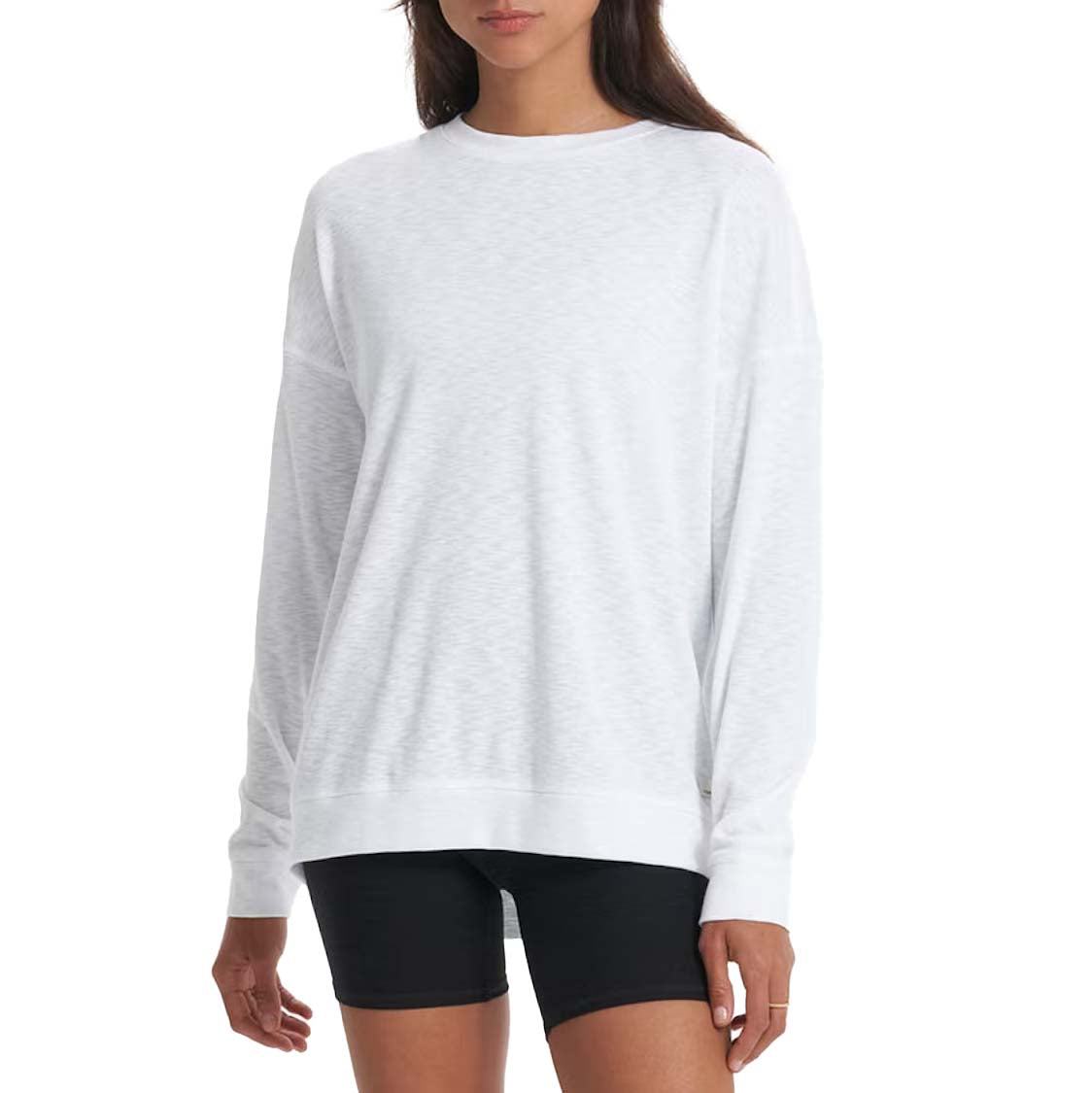 Vuori Sunrise Long-Sleeve Crew - Women's White