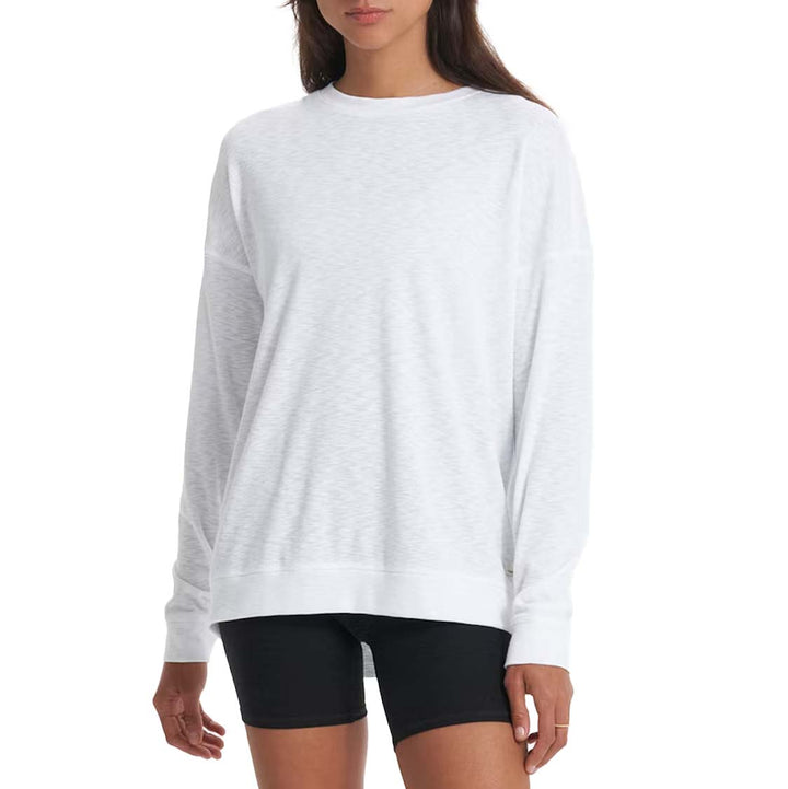 Vuori Sunrise Long-Sleeve Crew - Women's White