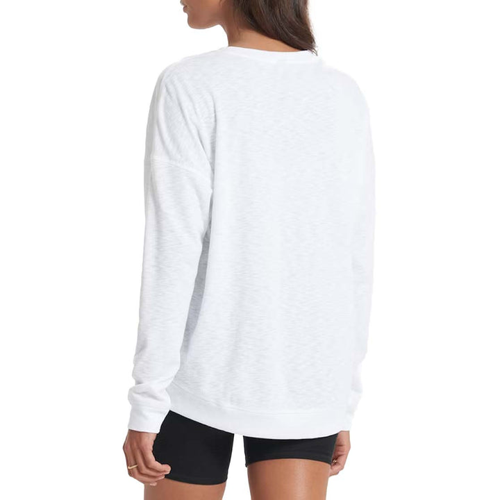Vuori Sunrise Long-Sleeve Crew - Women's White