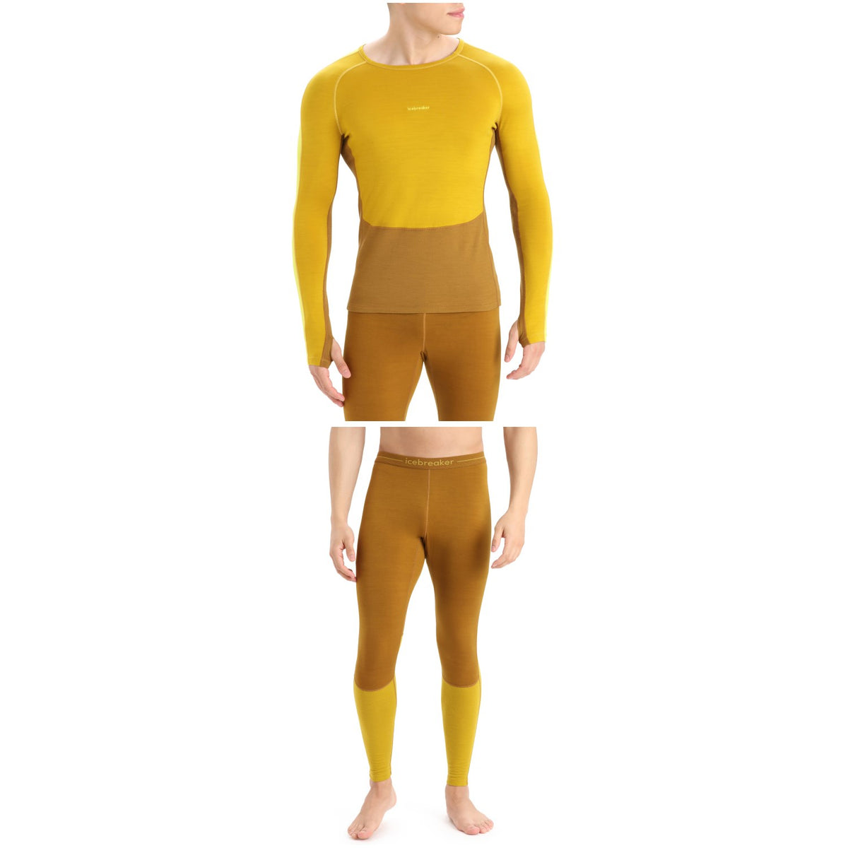Icebreaker 200 ZoneKnit™ Long-Sleeve Crew + Leggings 2023