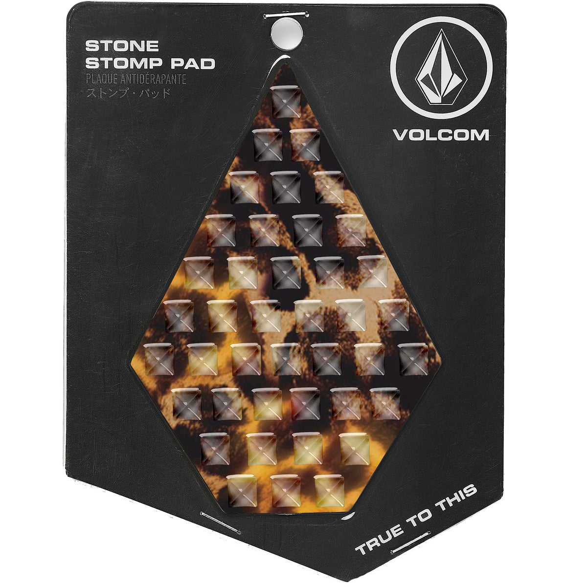 Volcom Stone Stomp Pads Gold Giraffe