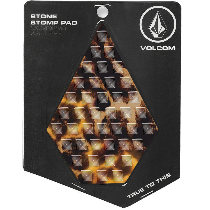 Volcom Stone Stomp Pads Gold Giraffe