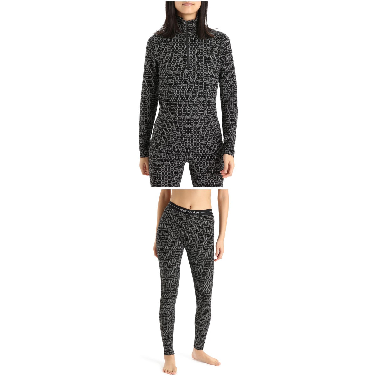 Icebreaker 250 Vertex Long-Sleeve Half Zip Top + Leggings - Women's 2023