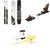 WNDR Alpine Intention 110 Reverse Camber Skis 2022 + Marker Kingpin 13 Alpine Touring Ski Bindings 2020 + Pomoca Climb 2.0 Climbing Skins