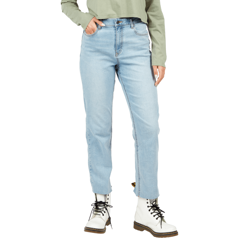 Volcom Stoned Straight Jeans - Women's Retro Blue