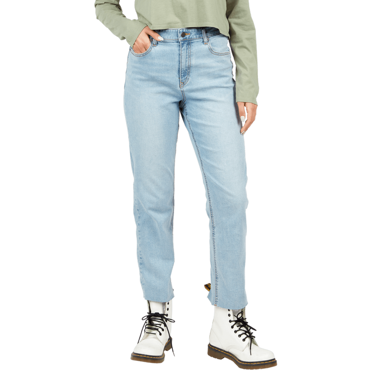 Volcom Stoned Straight Jeans - Women's Retro Blue