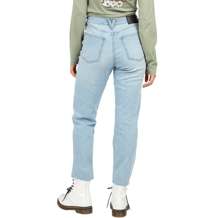 Volcom Stoned Straight Jeans - Women's Retro Blue