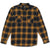 Volcom Caden Plaid Long-Sleeve Shirt - Men's Rinsed Black