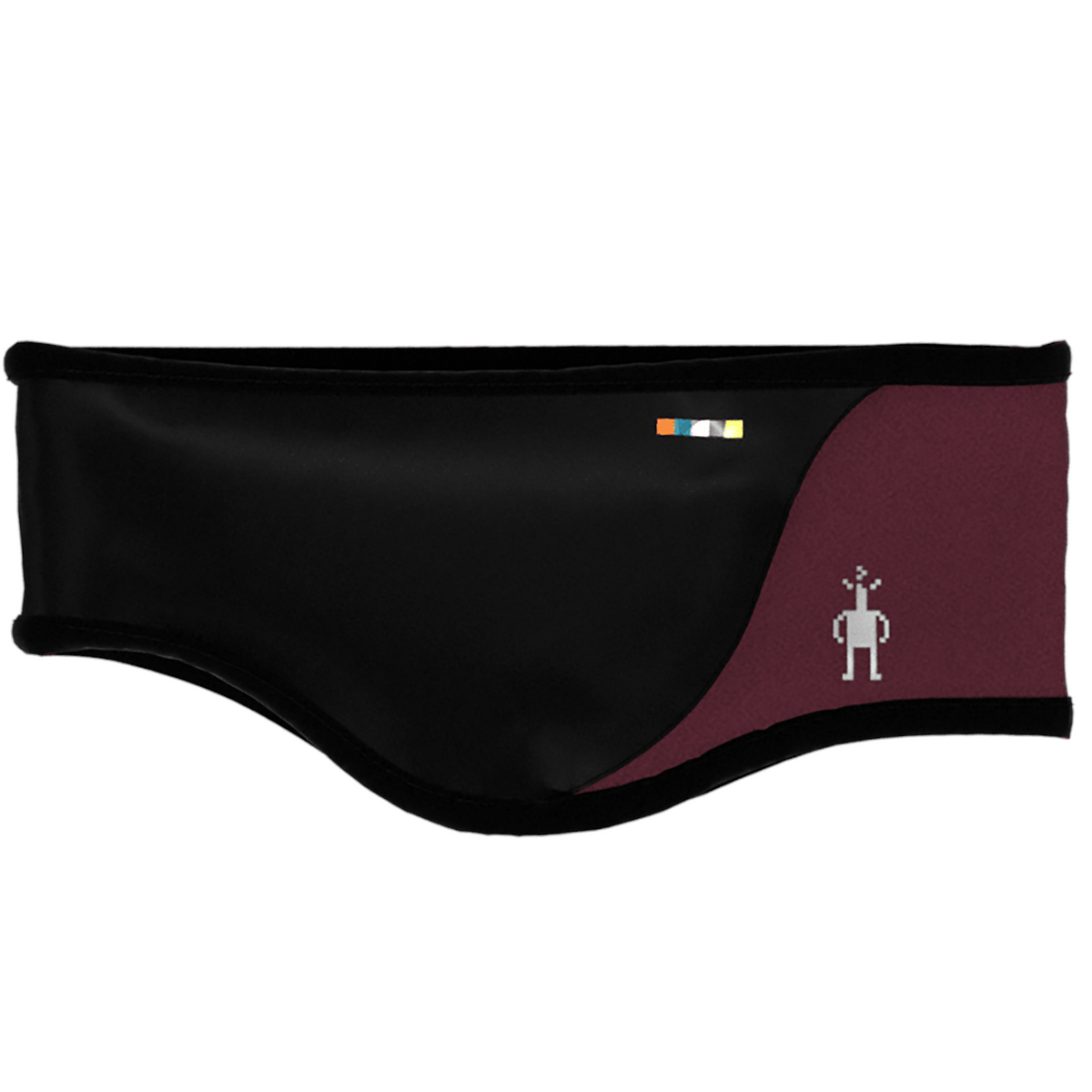 Smartwool Merino Sport Fleece Wind Training Headband Black Cherry