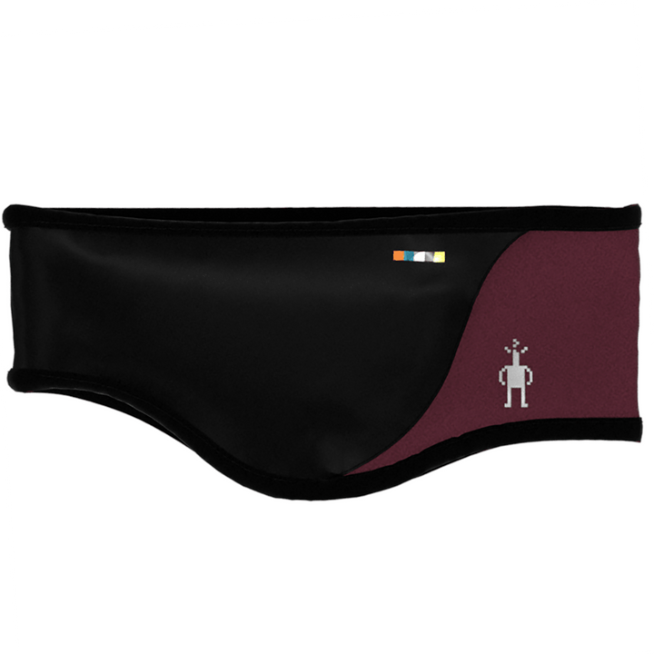 Smartwool Merino Sport Fleece Wind Training Headband Black Cherry