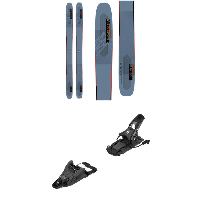 Salomon QST 98 Skis + Armada Shift MNC 13 Alpine Touring Ski Bindings 2023