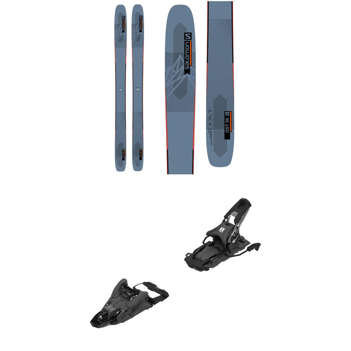 Salomon QST 98 Skis + Armada Shift MNC 13 Alpine Touring Ski Bindings 2023