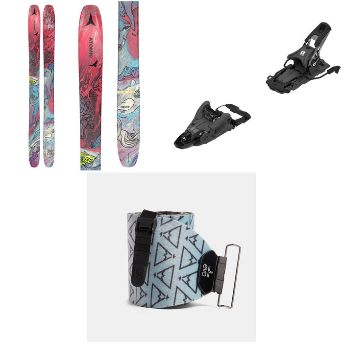 Atomic Bent 110 Skis + Armada Shift MNC 13 Alpine Touring Ski Bindings + evo x Pomoca Pro Glide Climbing Skins 2023
