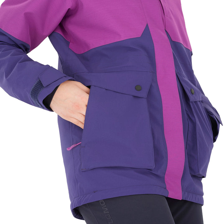 Salomon Snow Rebel Jacket - Women's Astral Aura