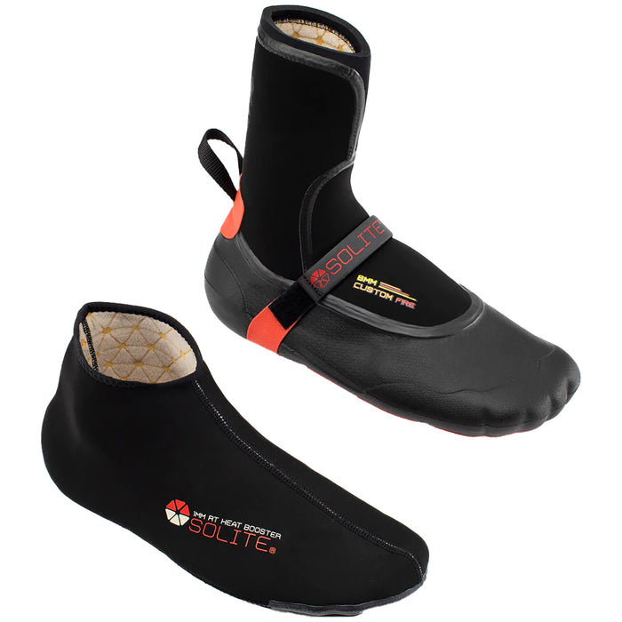 Solite 8mm Custom Fire 2.0 Wetsuit Boots