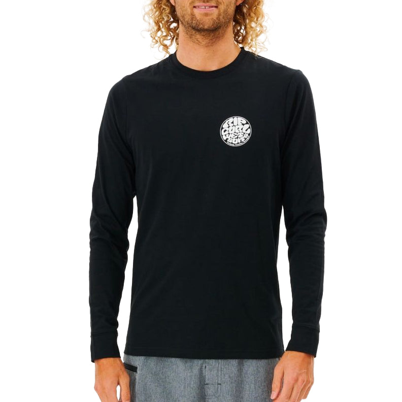 Rip Curl Icons Of Surf Long Sleeve Rashguard Black