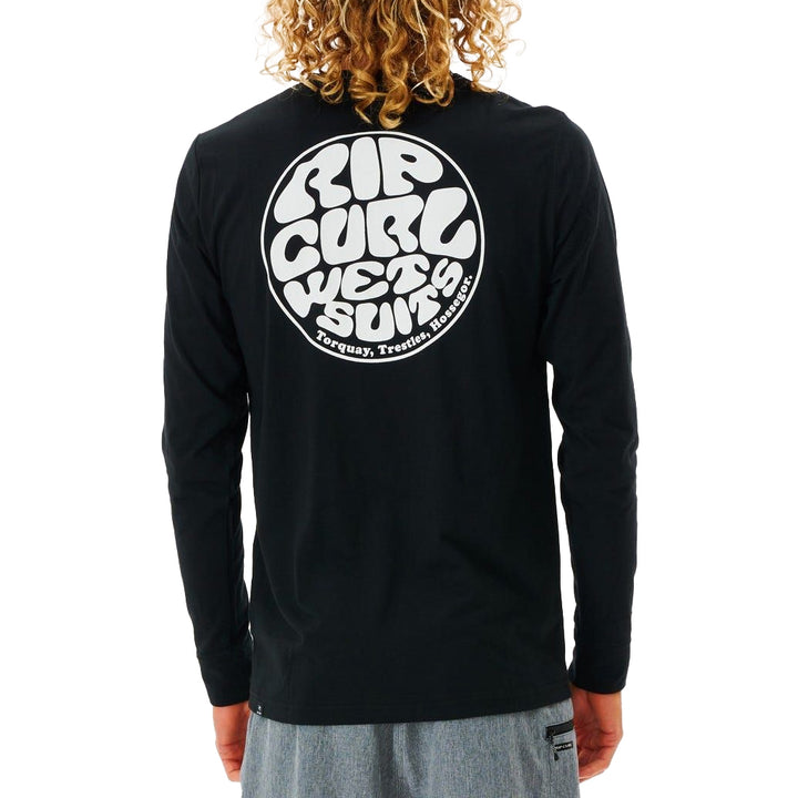 Rip Curl Icons Of Surf Long Sleeve Rashguard Black