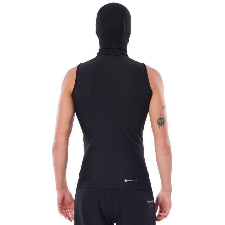 Rip Curl Flashbomb Polypro Hooded Wetsuit Vest Black