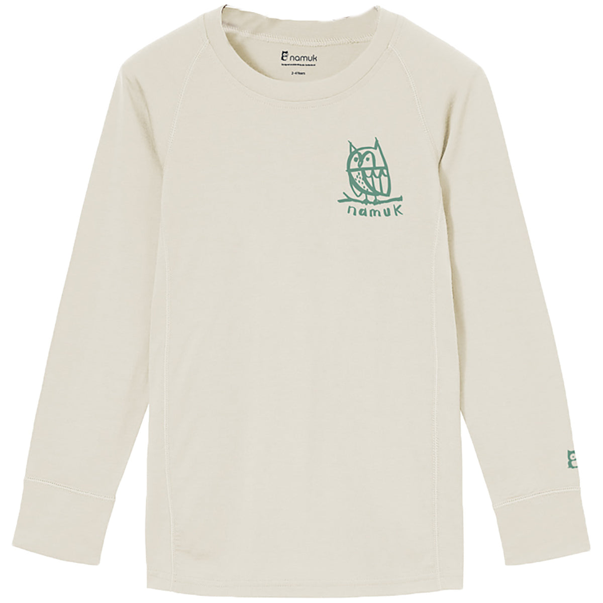 namuk Uil Merino Long Sleeve Top - Kids' Non Dyed