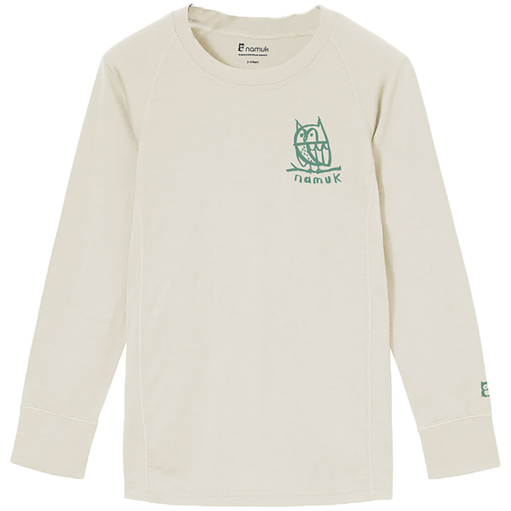 namuk Uil Merino Long Sleeve Top - Kids' Non Dyed