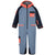 namuk Quest Snow Onepiece - Kids' Purple Blue/Coral