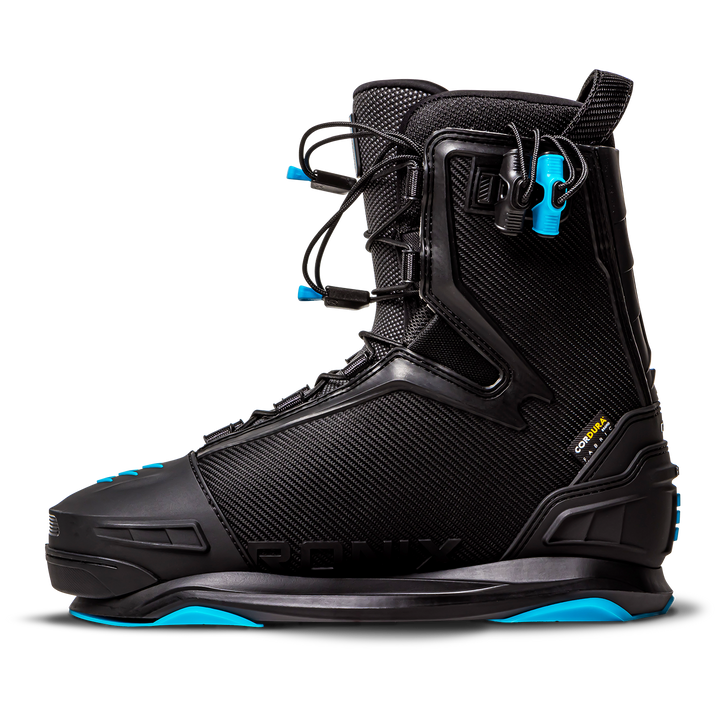 Ronix One Intuition Wakeboard Bindings Carbitex/ Azure Blue