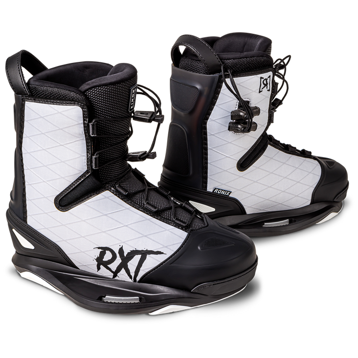 Ronix RXT Intuition Wakeboard Bindings 2023 Fresh White